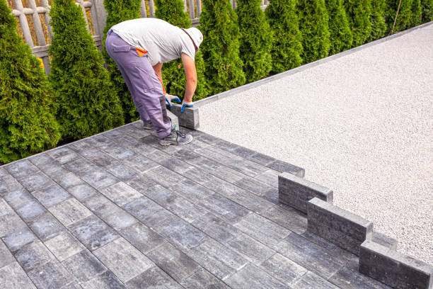 Residential Paver Driveway in Woods Hole, MA